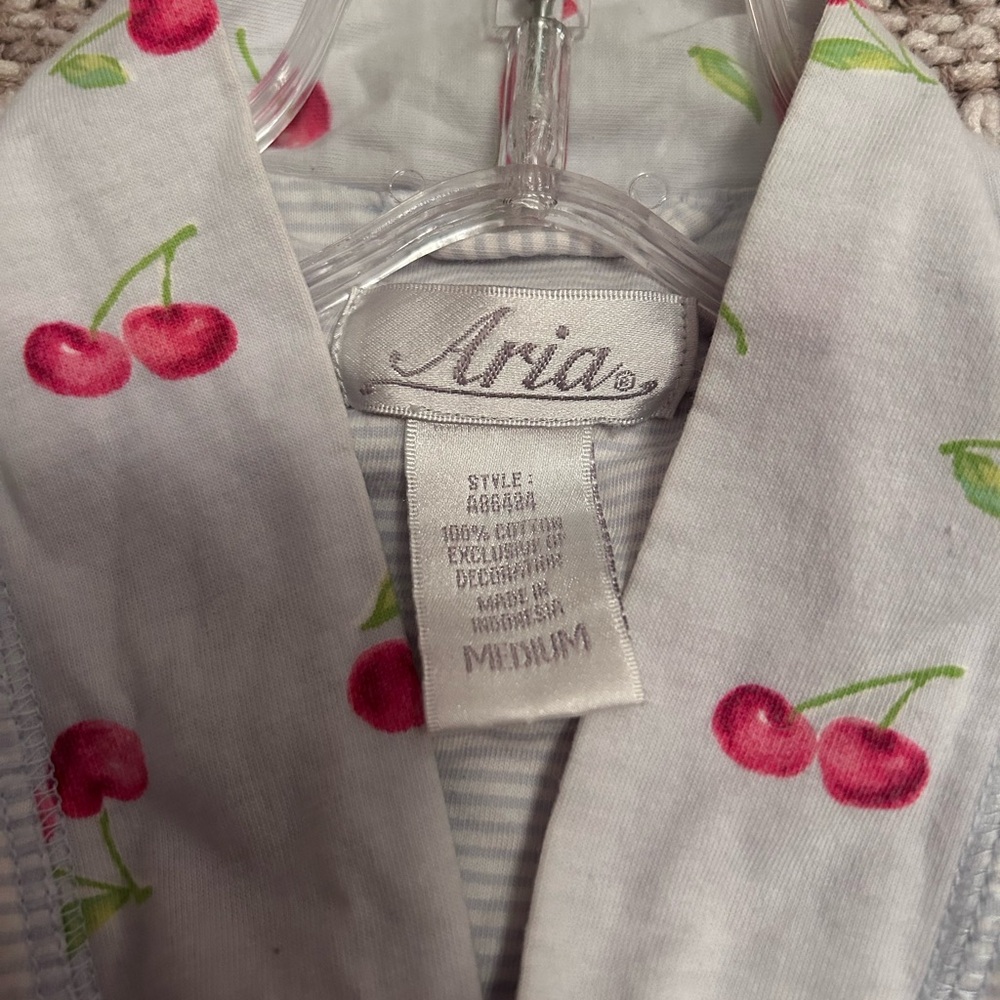 Aria Cherry Patterned Robe - Picture 2 of 3